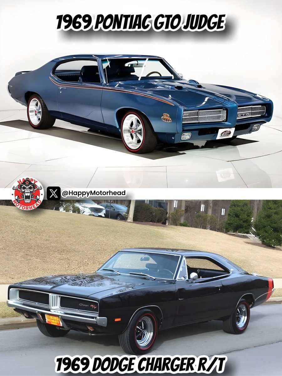 ♦️🔸️💎🔸️♦️🔹️💎🔹️♦️🔸️💎🔸️♦️

1969 Dodge Charger R/T
🔸️ OR 🔸️
1969 Pontiac GTO Judge