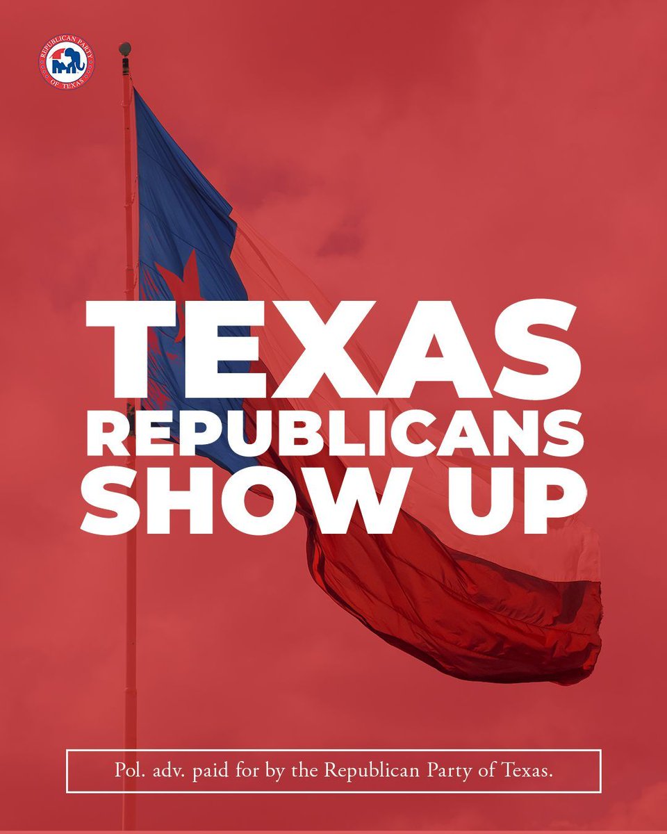 Texas Republicans SHOW UP!