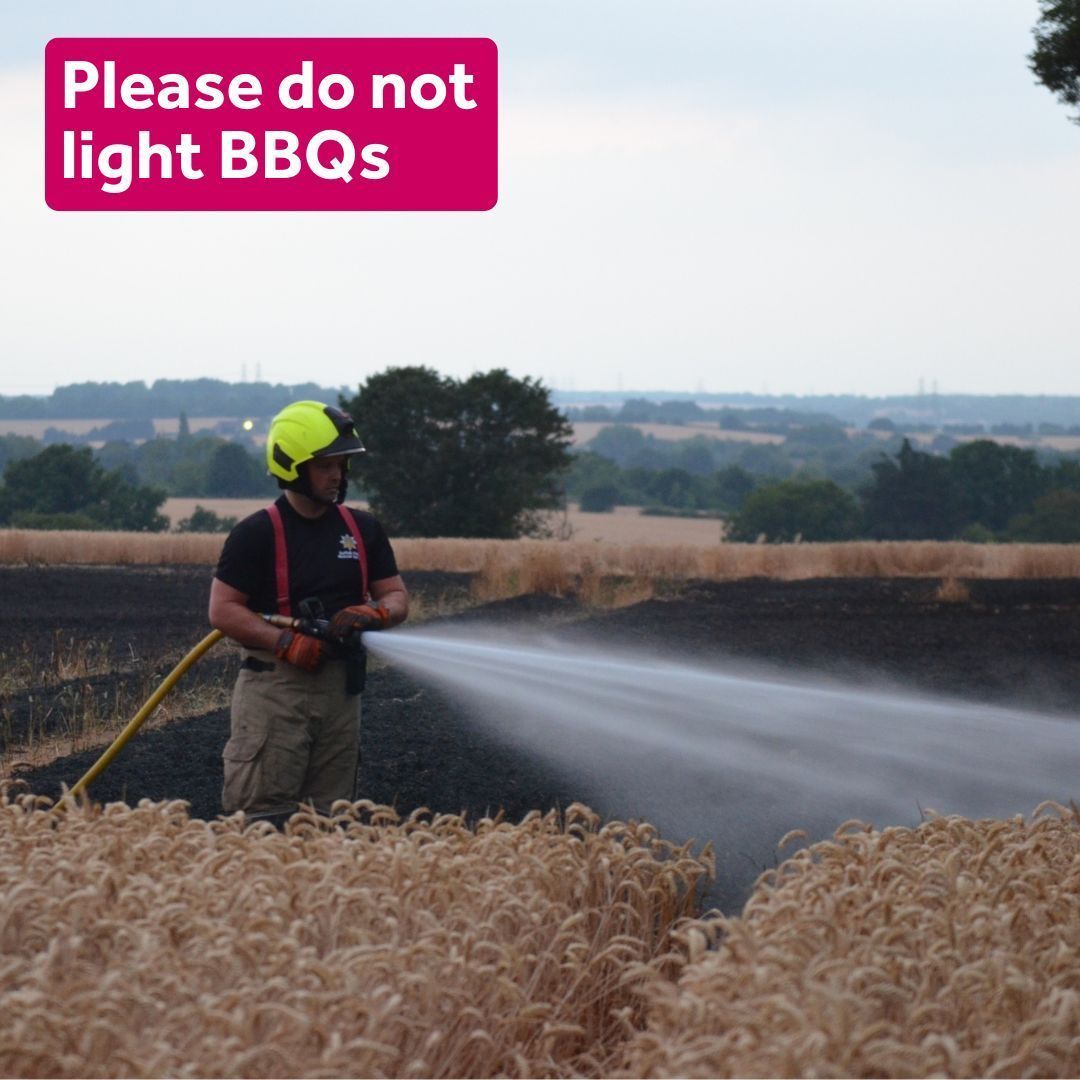 When exploring the National Landscape, please don't light fires or bring BBQs to the countryside, especially during warmer weather 🌞

They can damage the landscape and harm wildlife. Please leave your BBQs at home.

📸 Suffolk Fire &amp; Rescue Service