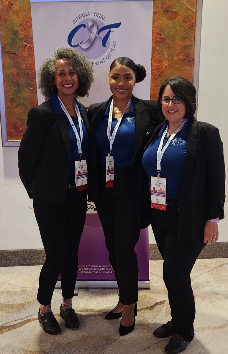 Exciting News! Director, Tye Hobbs, SWC, Avi Frilot, and DSC Denise Toro, presented Crisis Response in Schools at the CIT National Convention in Anaheim, CA! Emphasizing proactive mental health strategies to create safer, more resilient school environments. #CrisisResponse