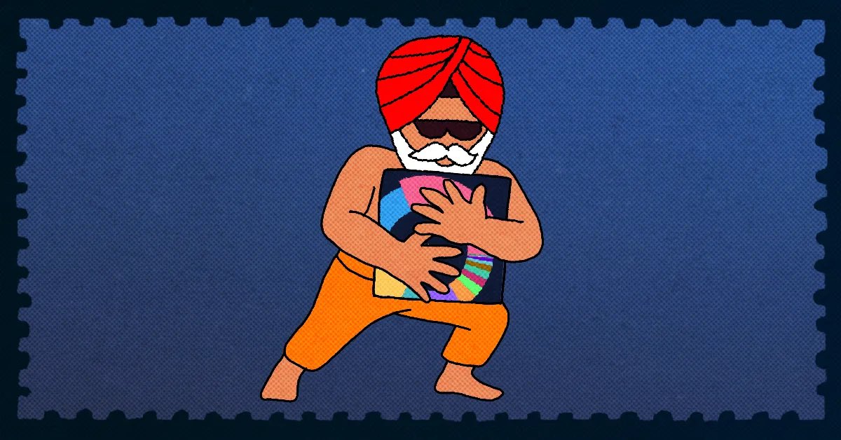 Rumors are circulating around the temple.

The Guru has emerged from his chambers holding something colorful…