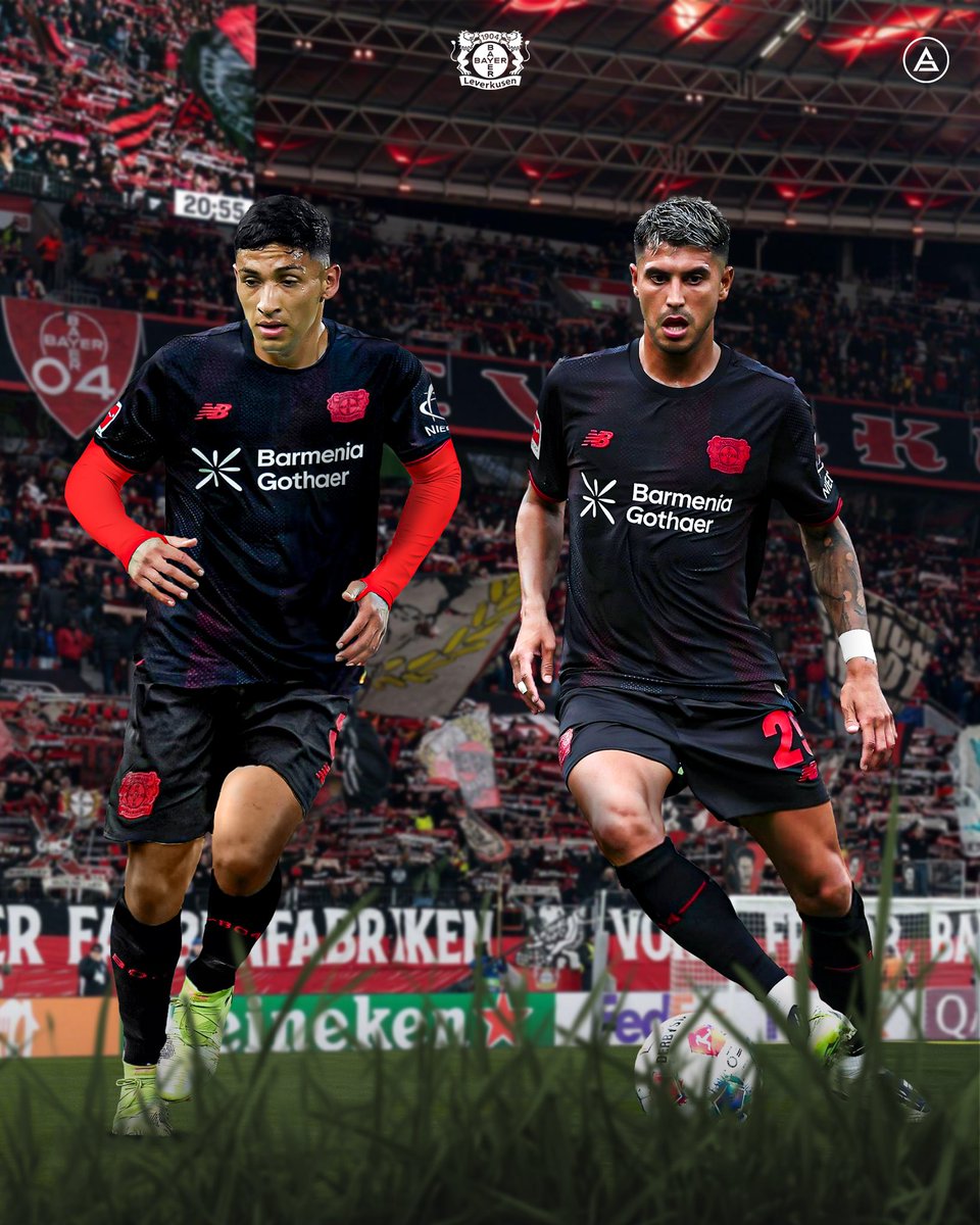 Equi Fernández - Exequiel Palacios.

El doble 5 que quiere armar Leverkusen. 😮‍💨🇦🇷