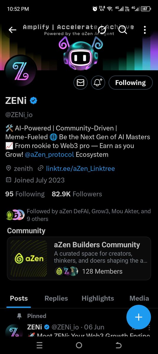 AriyanIslam112's tweet image. All task are done 👌
Iam very happy to be able to join here.❤️

1. aZen Hub ID: 743864464
2. Telegram username : @shiponmia2023

#Airdrop #ZENi #PredicXion #aZen