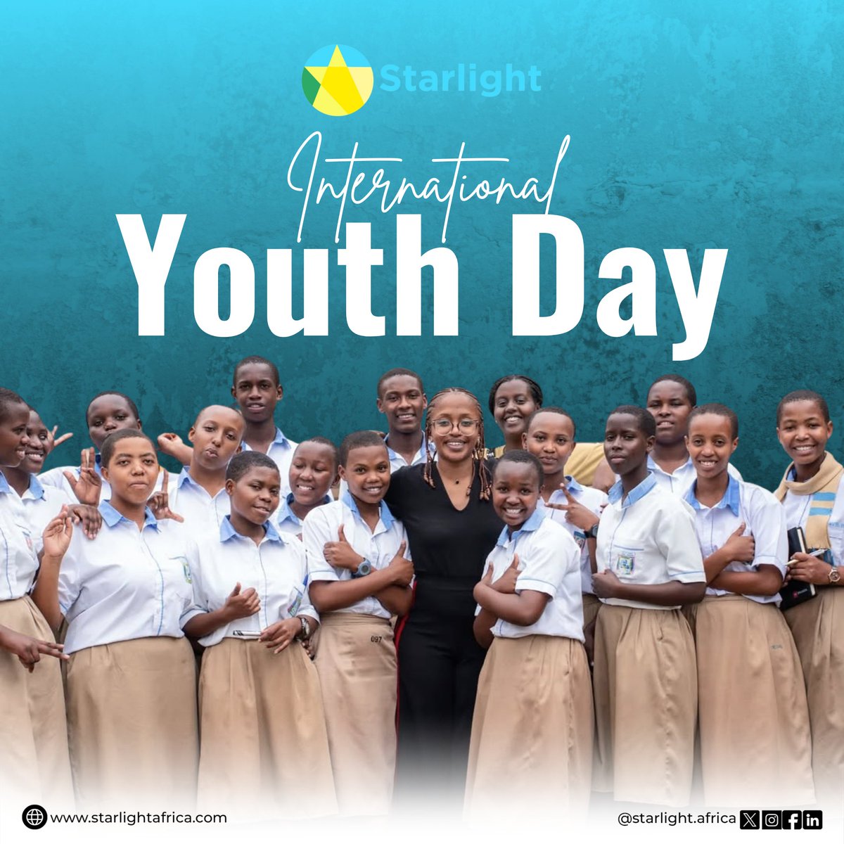 Happy International Youth Day!

As youth, we carry creativity, strength, and hope into every space we enter. We move with purpose, we lift each other up, and we grow stronger together. 

Here’s to the journey we share and the future we’re building side by side.