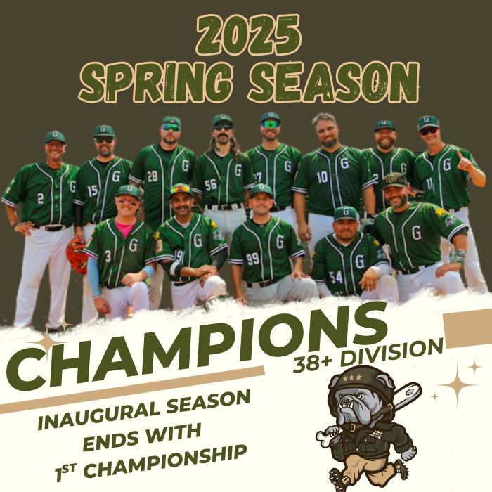 Nukes Win Championship in Their Inaugural 38+ Season in Austin Metro Baseball League! Read more: msblnational.com/2025-nukes-win… #mensbaseball #msbl #seniorbaseball #adultbaseball