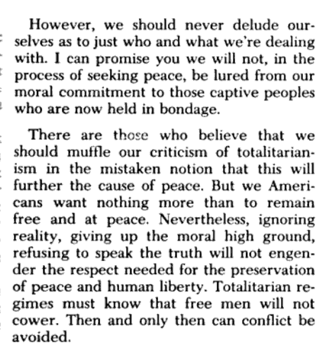 EerikNKross's tweet image. This is what Ronald Reagan said about ‘making peace’ with the Russians—on Baltic Freedom Day in 1983, when he reaffirmed the U.S. policy of non-recognition of the Soviet occupation of Estonia, Latvia, and Lithuania