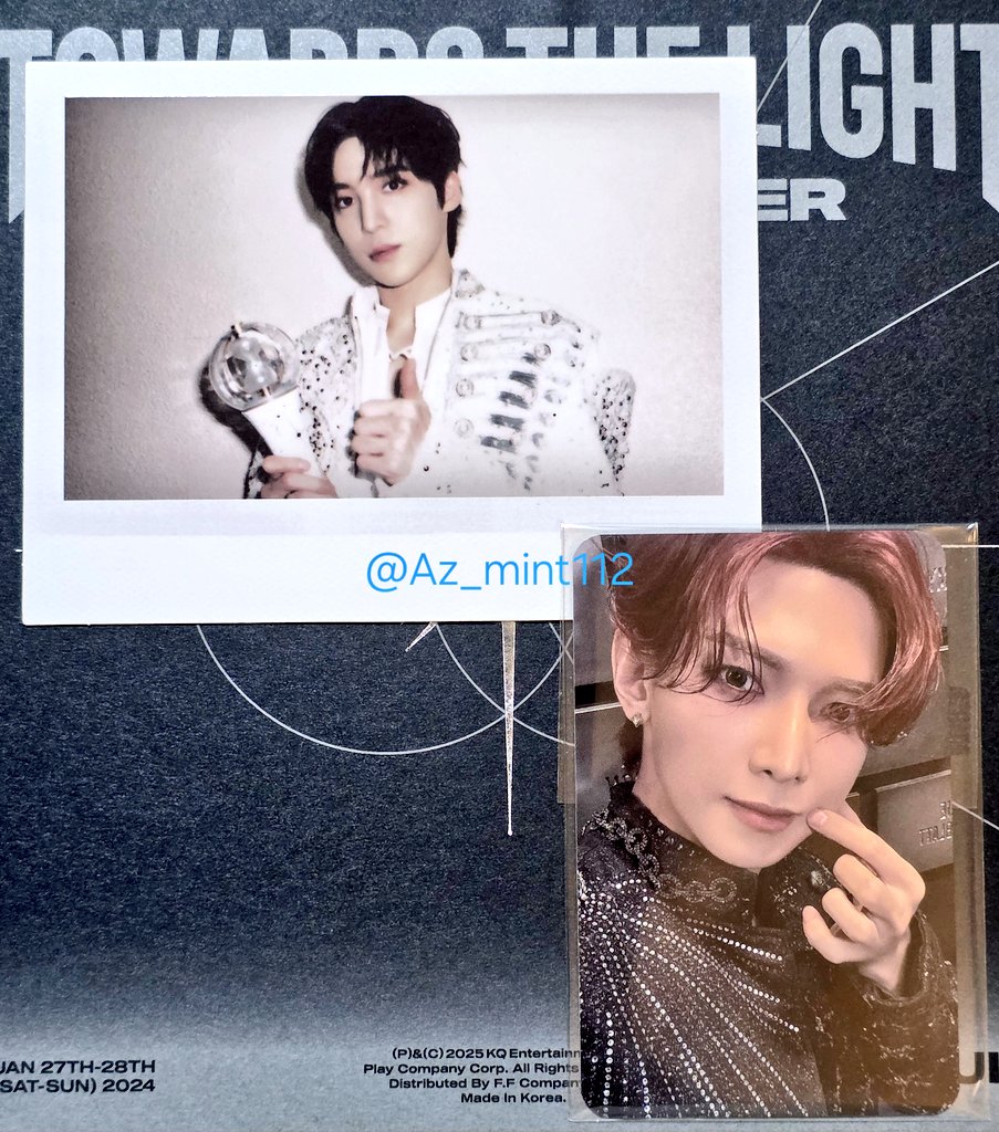 ATEEZ ユノ ポラロイド ATEEZ ユノ US限定アルバム ランダム封入 ポラロイド - メルカリ