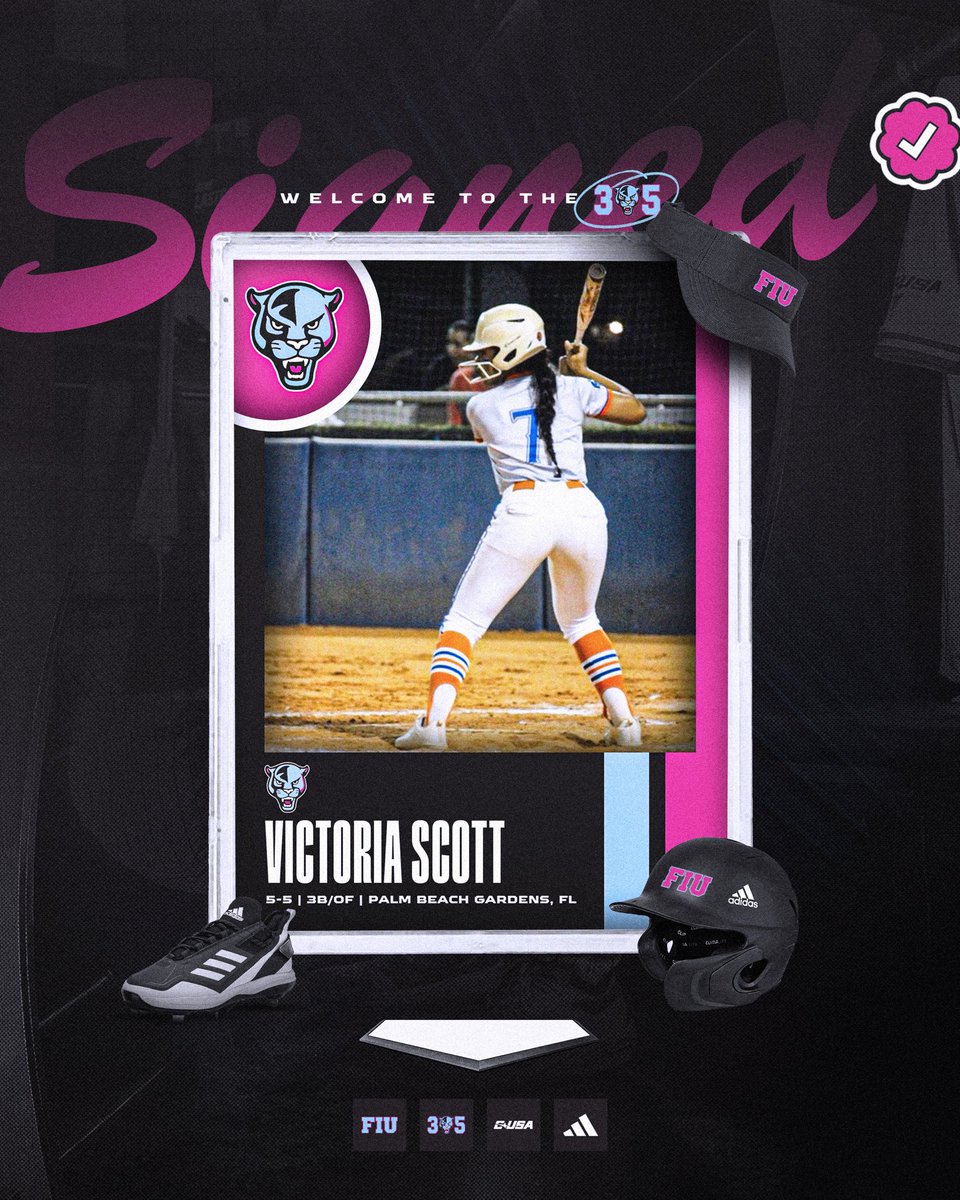 FIU Softball (@fiusoftball) on Twitter photo ππ£π€π©πππ§ versatile player from the ππͺπ£π¨πππ£π Stateπ΄
welcome <a href="/TScott2007/">Victoria Scott</a> to the 305 βΌοΈ ππ£π€π©πππ§ versatile player from the ππͺπ£π¨πππ£π Stateπ΄
welcome <a href="/TScott2007/">Victoria Scott</a> to the 305 βΌοΈ