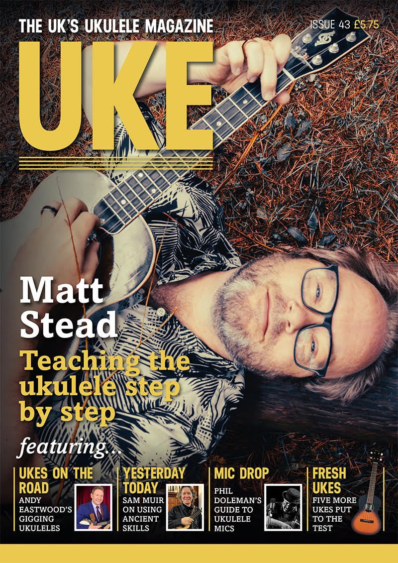 Really lovely to be on the cover of next month’s Uke Magazine. You can pre-order your copy here:

worldofukes.co.uk/uke-magazine-s…