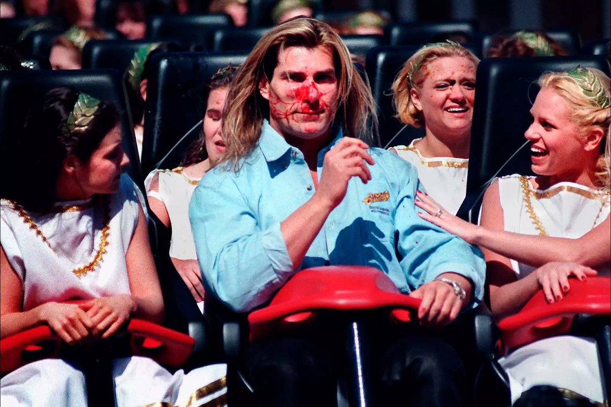My favorite piece of modern pagan lore is when Fabio made a joke about being Apollo in 1999 when he attended the opening of the Apollo's Chariot roller coaster, and then he got nuked in the face by a swan, Apollo's sacred bird, on the ride (the only time that's ever happened).