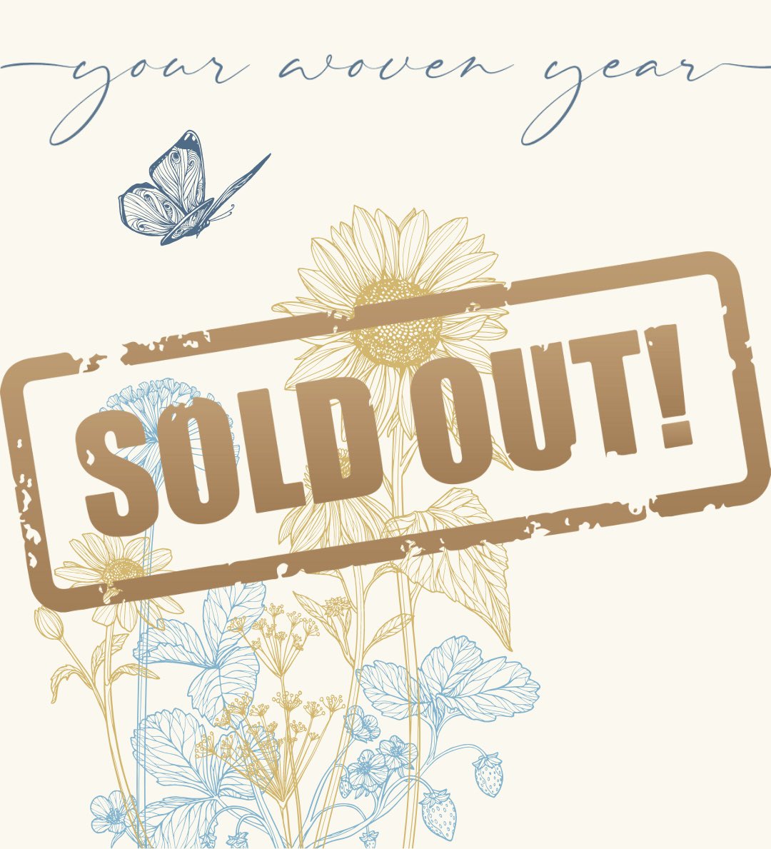 Thank you to everyone who purchased a copy of Your Woven Year. This first print run has now sold out 🙌🏼