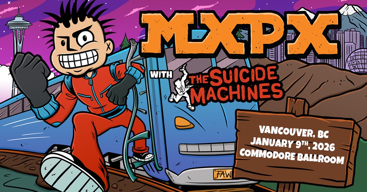 JUST ANNOUNCED ‼️Here's your chance to see punk-rock band <a href="/mxpx/">MxPx</a> LIVE on January 9! Tickets go on sale this Friday, August 15 @ 10am 🎫 bit.ly/41CGwHe