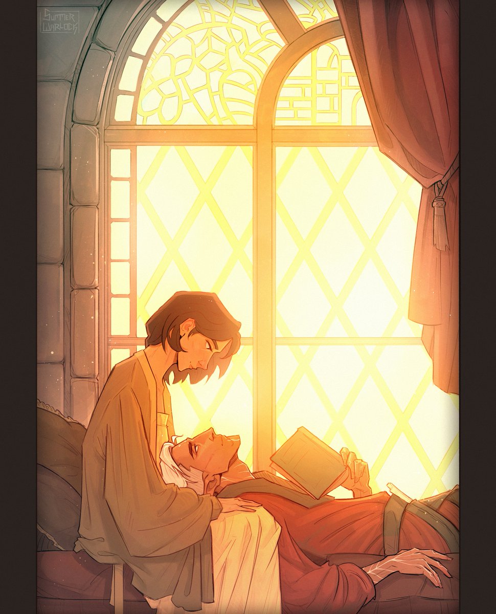 commission of fenris and hawke #DragonAge #dragonagefanart