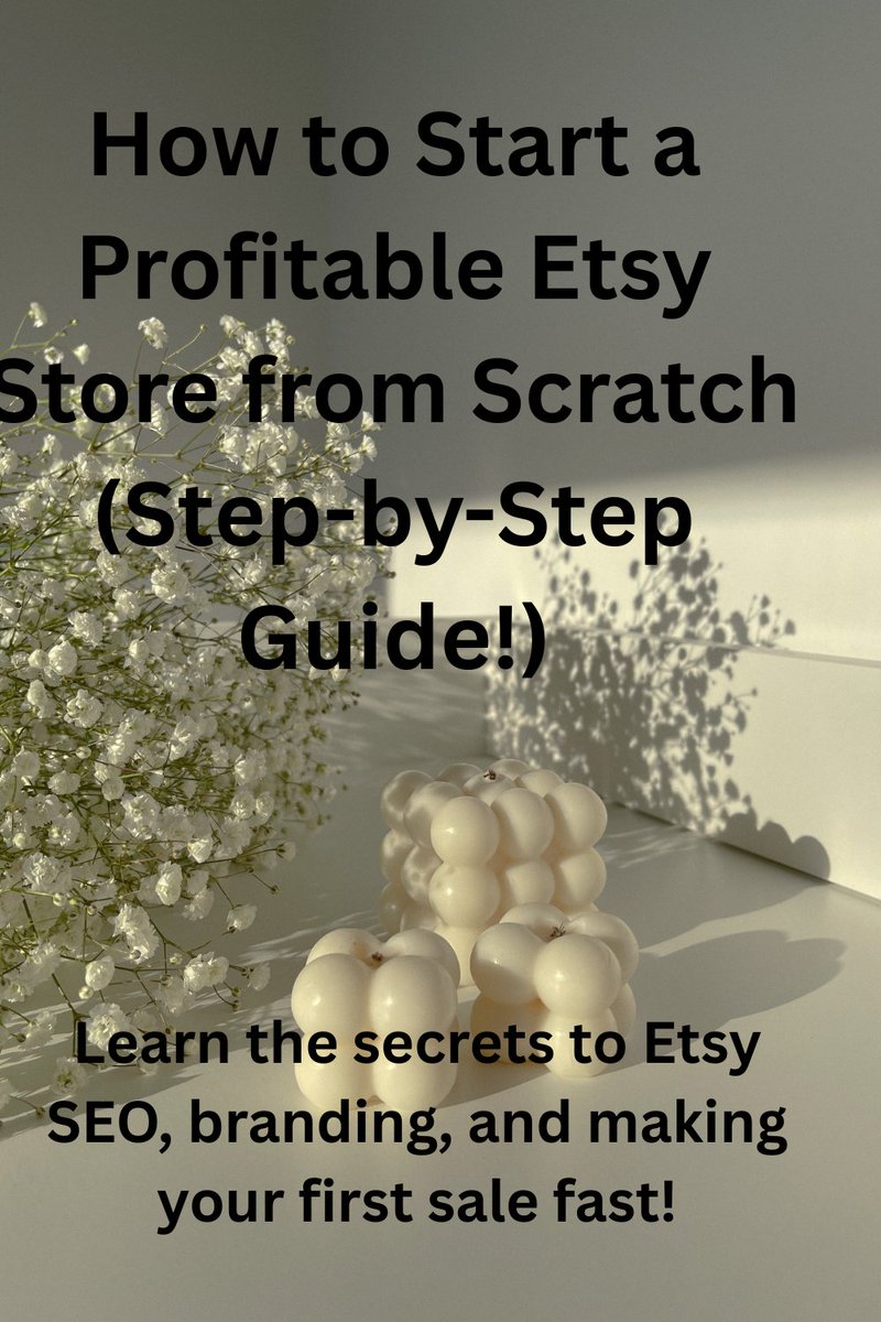 phemmyte_akon's tweet photo. How to Start a Profitable Etsy Store from Scratch (Step-by-Step Guide!)
https://t.co/kYEtFXiHHN
#EtsyShopTips #StartAnEtsyShop #EtsySellerGuide #EtsySEO #EtsySuccess #EtsyForBeginners #HowToSellOnEtsy #EtsyBusinessTips #EtsyMarketing #OnlineStoreSetup #HandmadeBusiness #etsyuk https://t.co/gcza1Qd65s