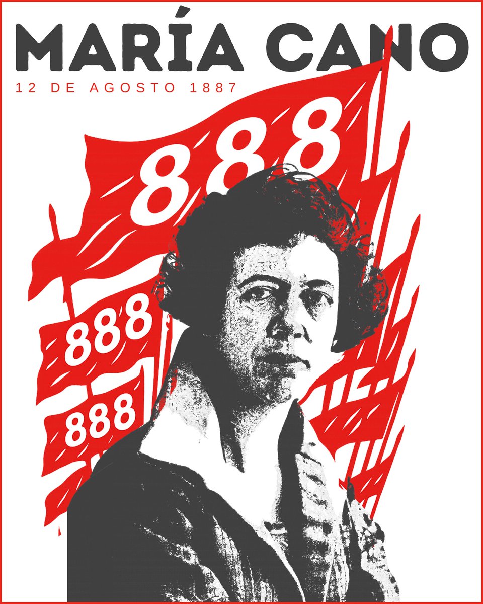 Hace 138 años nació Maria Cano, La Flor del Trabajo, que desde Medellín salió a recorrer el país para convertirse en referenta de la clase trabajadora.

Seguimos celebrando su existencia revolucionaria al lado del pueblo trabajador, su visión y compromiso con la creación de
