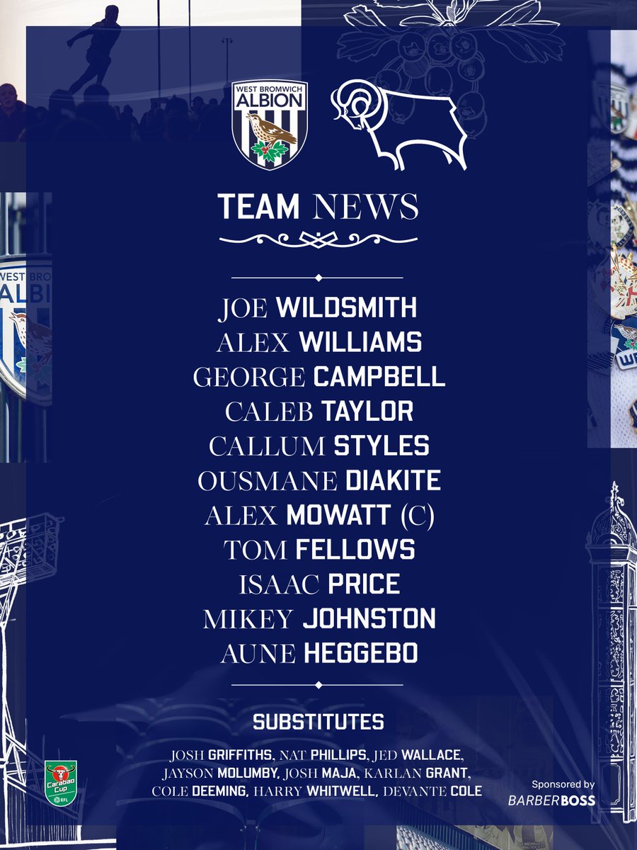 West Bromwich Albion (@wba) on Twitter photo Your <a href="/Carabao_Cup/">Carabao Cup</a> Baggies! πͺ
π¨π§π! π«Ά
<a href="/BarberbossUK/">BarberBoss - Look Your Best, Everyday</a> | #WBA Your <a href="/Carabao_Cup/">Carabao Cup</a> Baggies! πͺ
π¨π§π! π«Ά
<a href="/BarberbossUK/">BarberBoss - Look Your Best, Everyday</a> | #WBA