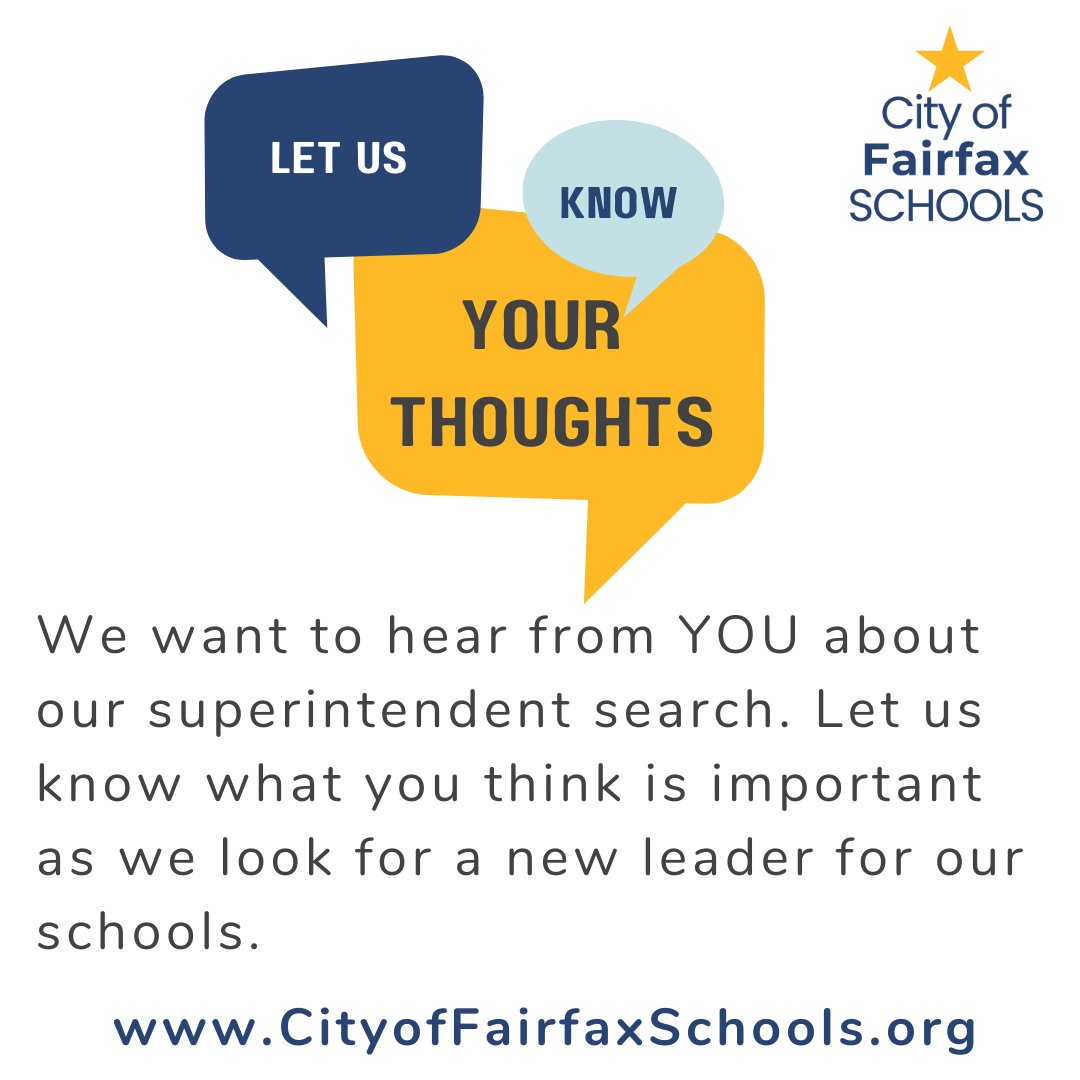 Help Us Choose Our Next Superintendent! We are searching for our next superintendent, and your input will help guide this important decision.
Take the Online Survey: Available now on our website. Details &amp; survey link: bit.ly/COFSuperintend…