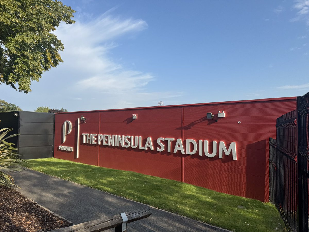 Robbie Andrews (@robbieandrews8) on Twitter photo 🏟 Peninsula Stadium
🔴 <a href="/SalfordCityFC/">Salford City FC</a> v <a href="/RotherhamUnited/">Rotherham United</a>
🏆 Carabao Cup first round
⏰ 7.45pm kick-off
📻 Updates on <a href="/footballheaven/">Football Heaven</a> 🏟 Peninsula Stadium
🔴 <a href="/SalfordCityFC/">Salford City FC</a> v <a href="/RotherhamUnited/">Rotherham United</a>
🏆 Carabao Cup first round
⏰ 7.45pm kick-off
📻 Updates on <a href="/footballheaven/">Football Heaven</a>