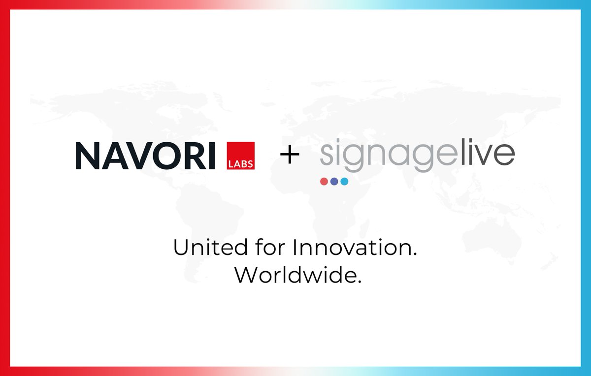 AVNation Media (@avnationtv) on Twitter photo Navori Labs and Signagelive Unite to Build Leading Digital Signage Software Powerhouse. avnation.tv/2025/08/12/nav… #avtweeps <a href="/Navori/">Navori Labs</a> Navori Labs and Signagelive Unite to Build Leading Digital Signage Software Powerhouse. avnation.tv/2025/08/12/nav… #avtweeps <a href="/Navori/">Navori Labs</a>