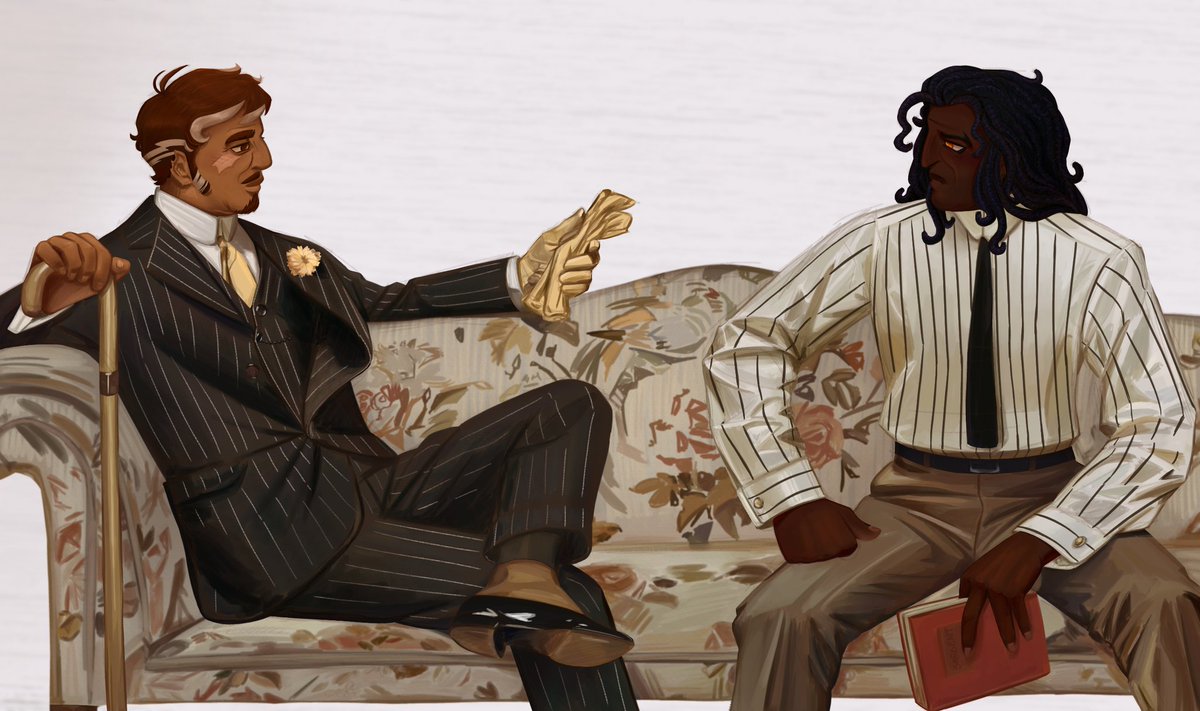 Jarthur study of a Leyendecker ad, 1912 
#malevolentpodcast