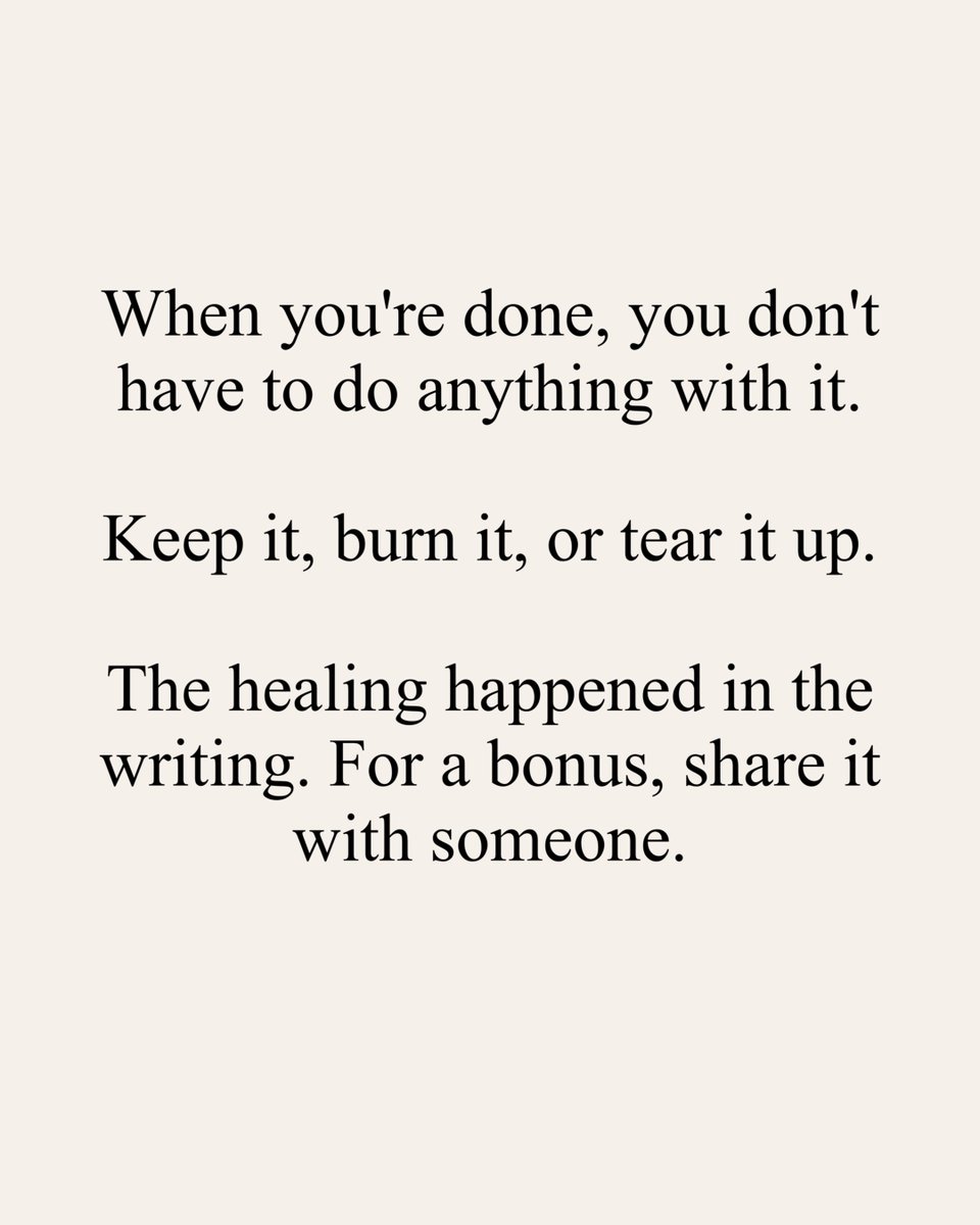 JeffMillerCM's tweet photo. Step 4: You made it. What you do next is less important than the exercise of dwelling, so feel free to throw it away or keep it for reference if you stumble on something critical. Don't worry about making it good. Sometimes, pain is where the best writing comes from. (End 🧵) https://t.co/KhtOxppsfz