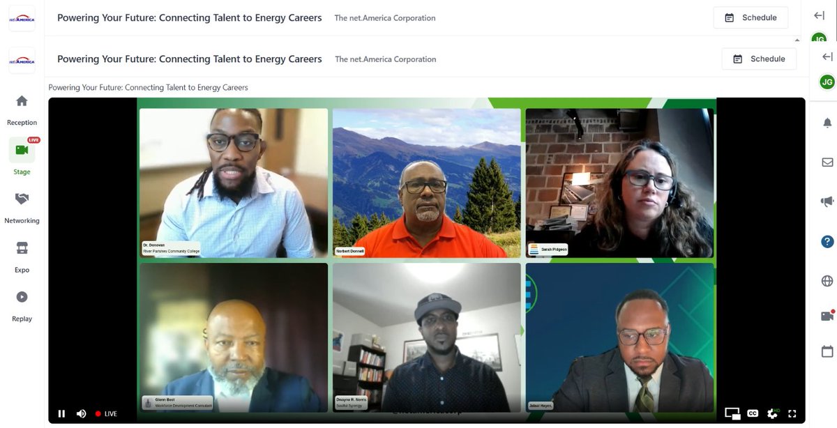 netAmericaCorp's tweet photo. Solar & Renewable Opportunities
“There are big opportunities for new talent in solar and renewable energy, especially in installation, project management, and technical support.” – Panel discussion highlight. #SolarJobs #WorkforceDevelopment https://t.co/gvdnk732Bx