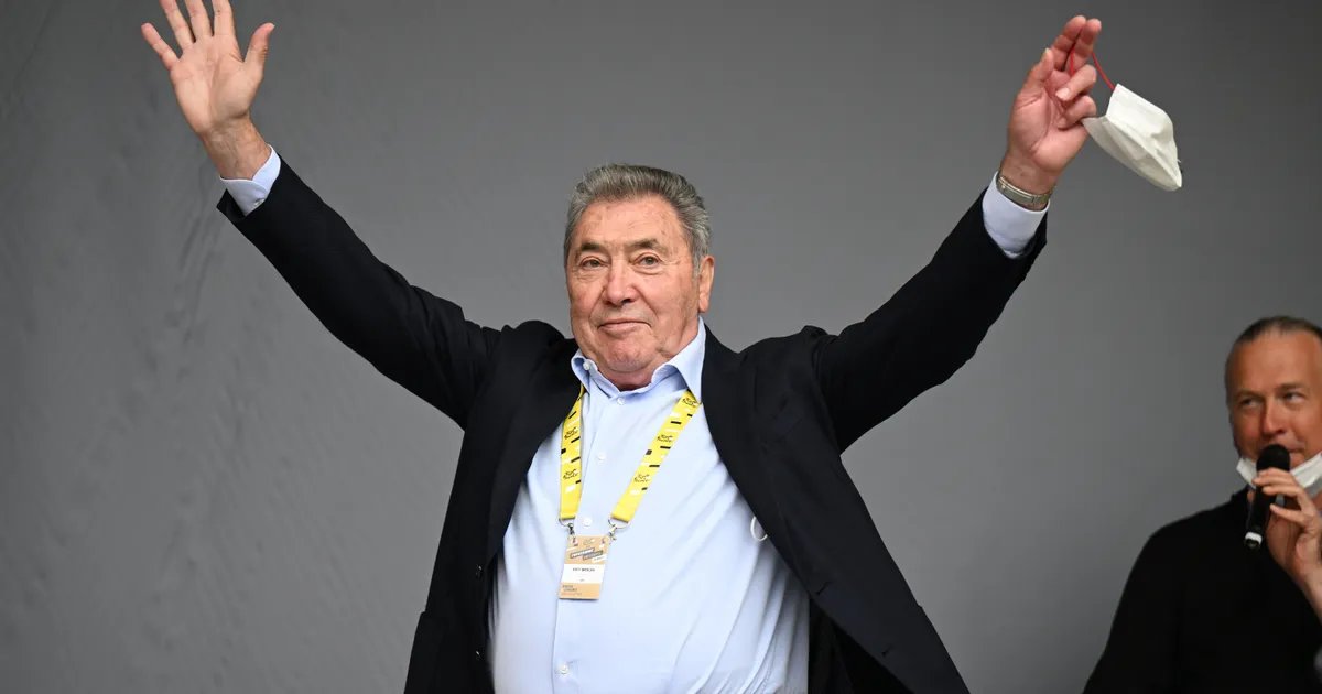 TadejAnd2558's tweet image. Axel Merckx: "You’d have to combine van der Poel, Pogacar, Cavendish, and Evenepoel to surpass my dad": It is a challenging endeavor to follow in the footsteps of Eddy Merckx, especially when you… dlvr.it/TMRx1F #Cycling #EddyMerckx #AxelMerckx #TadejPogacar #VanDerPoel