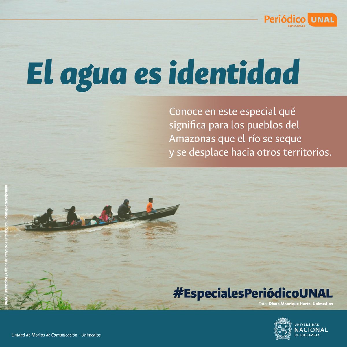 Sede Bogotá - Universidad Nacional de Colombia (@bogotaunal) on Twitter photo 🌊 En el Amazonas, el agua conecta generaciones y preserva saberes ancestrales 🌿 Su ausencia provoca no sólo escasez de alimentos, sino la pérdida de un patrimonio cultural invaluable | Conoce el nuevo especial de #PeriódicoUNAL aquí 👉 t.ly/wPvF8 📰 <a href="/PrensaUNAL/">Prensa UNAL - Universidad Nacional de Colombia</a> 🌊 En el Amazonas, el agua conecta generaciones y preserva saberes ancestrales 🌿 Su ausencia provoca no sólo escasez de alimentos, sino la pérdida de un patrimonio cultural invaluable | Conoce el nuevo especial de #PeriódicoUNAL aquí 👉 t.ly/wPvF8 📰 <a href="/PrensaUNAL/">Prensa UNAL - Universidad Nacional de Colombia</a>