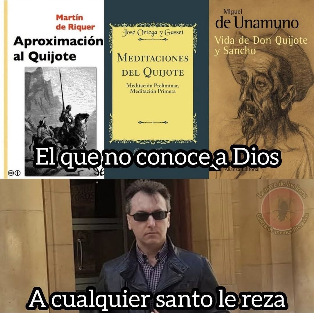 El q no conoce a Unamuno cualquier J. G. Maestro le reza.
