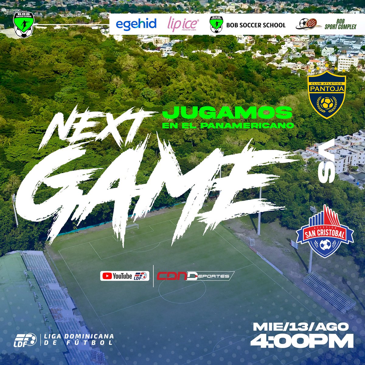 ¡Mañana volvemos al Panamericano!

#atleticosc #ldf2025 #potenciadelfutbol #futbol
#futboldominicano #ldfexpansión