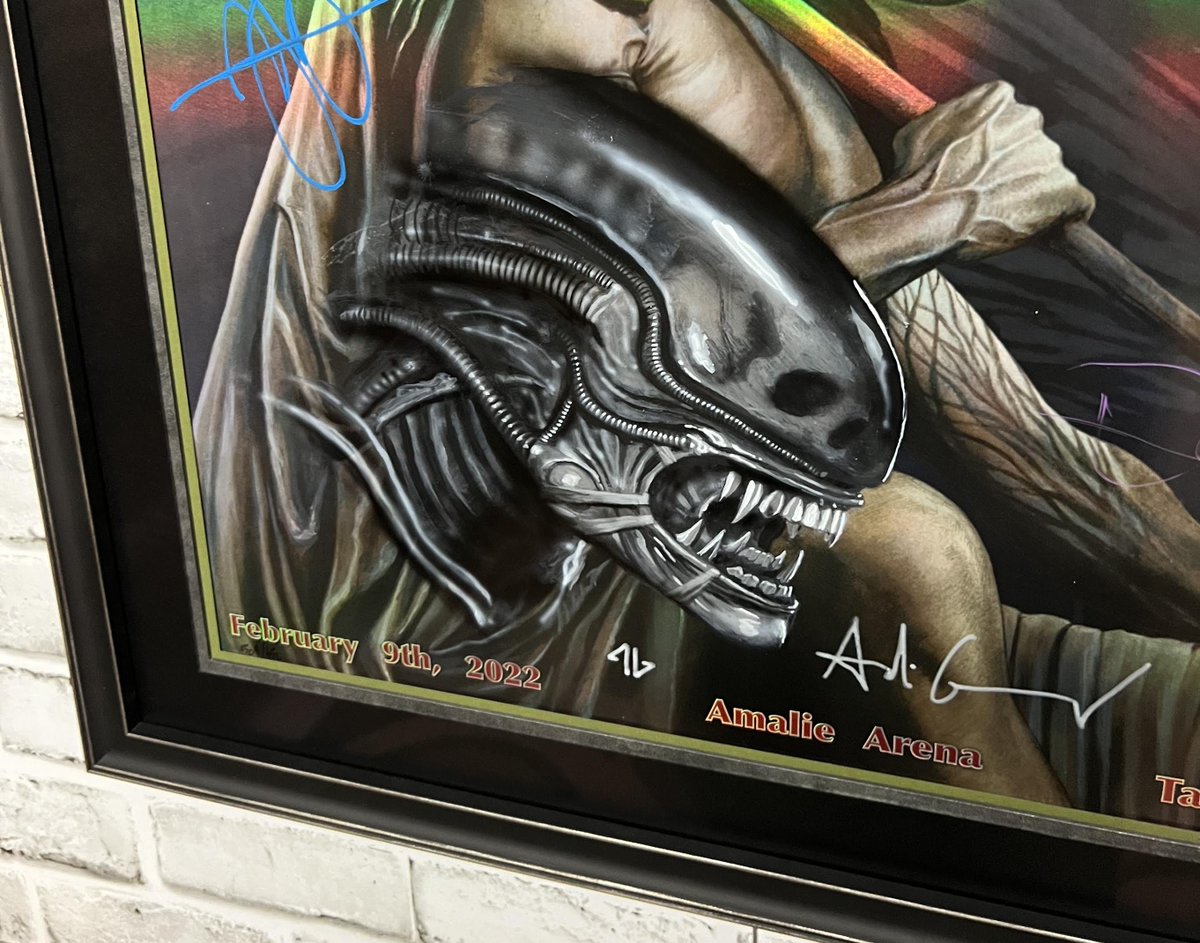 FrameDeArt's tweet photo. Tool Print triple matted with Museum Glass!  We can help preserve your concert poster collection to last a lifetime!

#Tool #ToolConcert #MusuemGlass #AmalieArena #ConcertPoster #Denver #Colorado #framing #customframing #pictureframing #art #decor #walldecor #milehighcity #cityofdenver #cityofEnglewood #shoplocal #shopsmall 

@TruVueGlazing
@Tool
