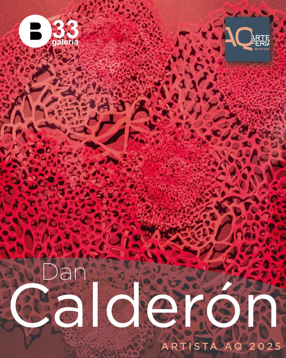AQFeria's tweet photo. Damos la bienvenida a Dan Calderón, artista de la Galería B33 a AQ Arte Feria Quito del 28 al 31 de agosto. ¡Vive la pasión del arte!
#arteecuador #artwork #obradeartes #artistaplastico #artista #finearts #artistaplástico #obradearte #arte #artistas #artes #artistatwork https://t.co/ANZ4ofDX87