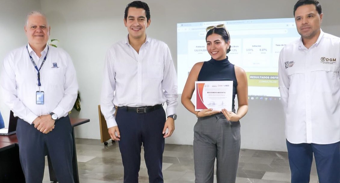 Nuestro equipo de practicantes de la Dirección de Minería de la SETUR Sonora, participaron en los talleres “Directorio Estadístico Nacional de Unidades Económicas y el Mapa Digital de México”. 
Herramientas invaluables que INEGI comparte para el análisis y toma de decisiones.