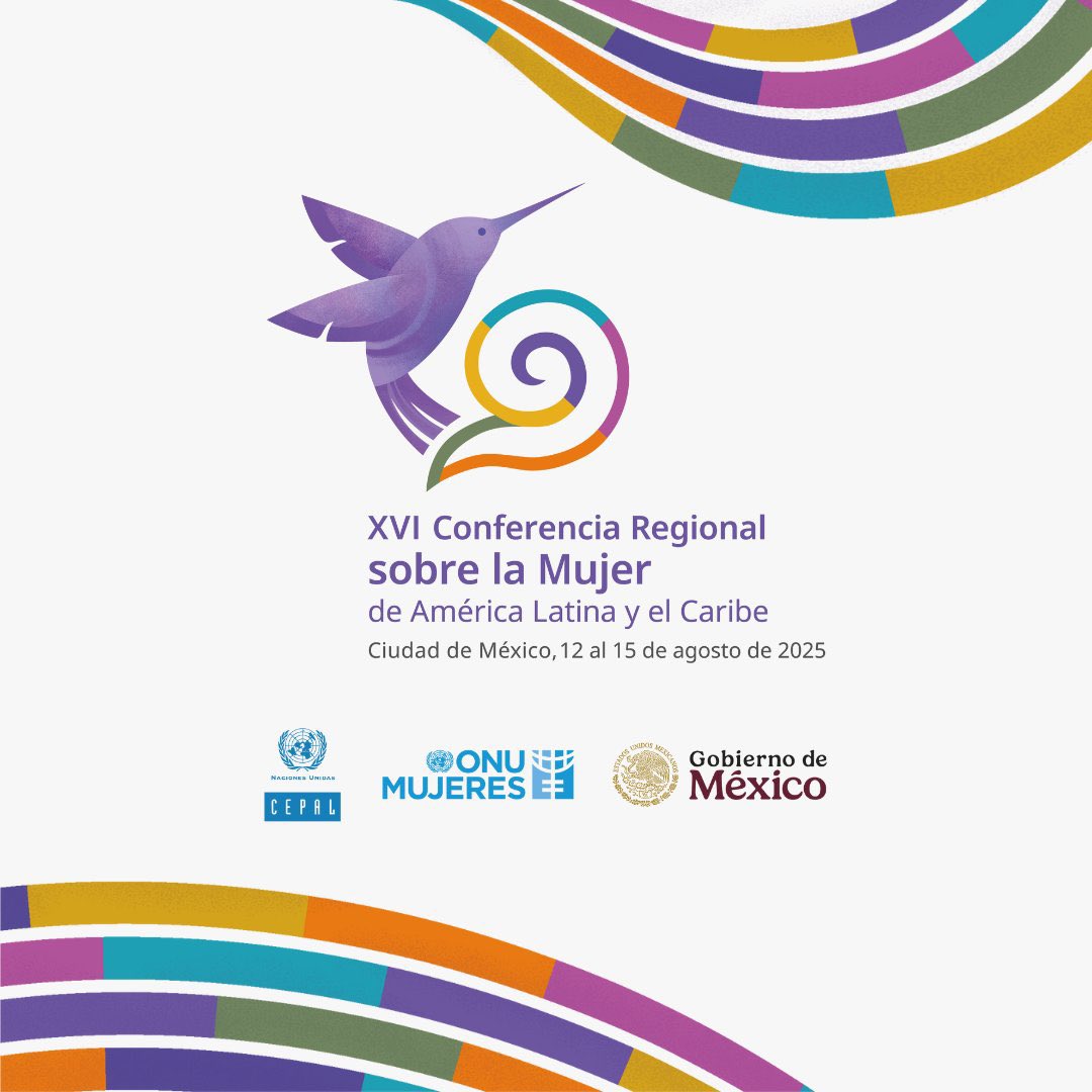 🔴 #EnVivo Inauguración de la XVI Conferencia Regional sobre la Mujer de América Latina y el Caribe. <a href="/cepal_onu/">CEPAL</a> <a href="/GobiernoMX/">Gobierno de México</a> <a href="/ONUMujeresMX/">ONU Mujeres México</a> 

 #XVIConferenciaMujerALC #SociedadDelCuidado #HablemosDeCuidados 

➡️ youtube.com/live/m4c0LyCvW…