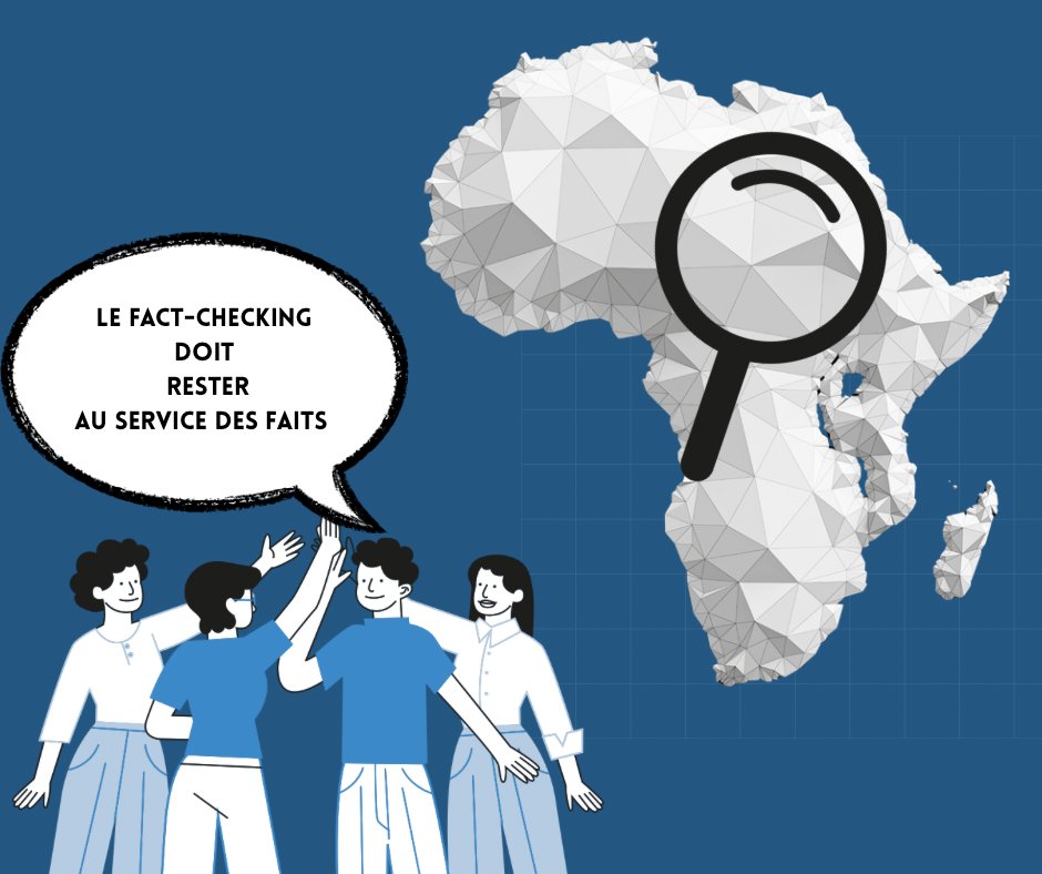 En Afrique, dans un paysage informationnel troublé par la rapidité, la viralité, l’émotion et la post-vérité, le fact-checking est érigé en rempart contre la désinformation. ivoirecheck.com/linstrumentali…