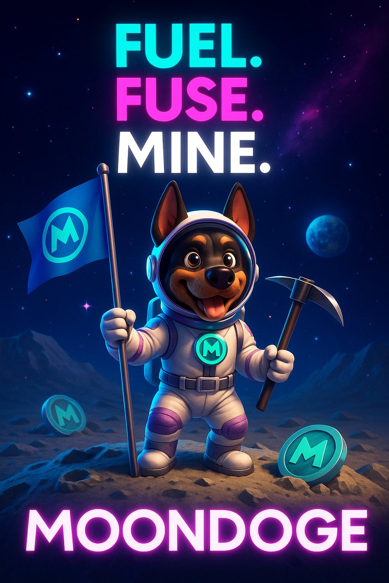 MoonWorldGameFi's tweet photo. Fuel your pup, send it to space 🚀

Every snack = more power. Every fusion = bigger returns.

Your dog is your crypto asset now.

#MOONDOGE #CryptoMiningGame #SpaceDogs #GameFiMission https://t.co/batfswTuT5