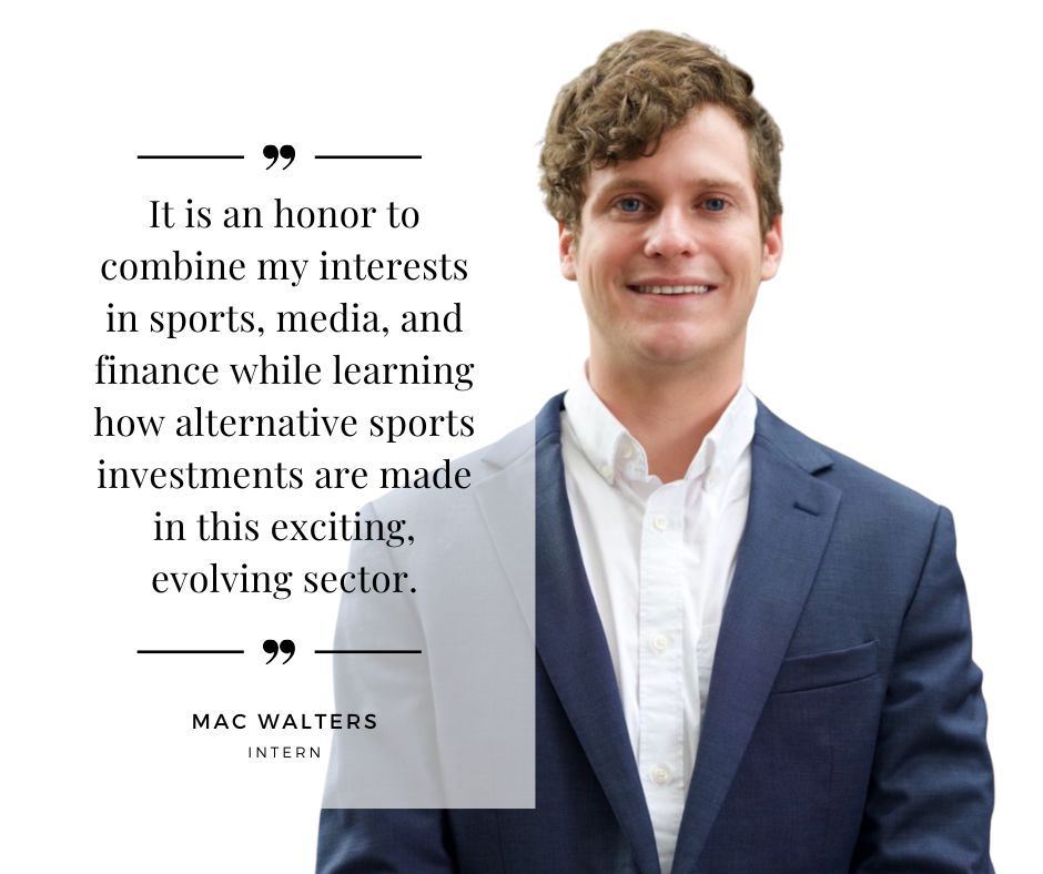 drivewmarley's tweet photo. 💥 Team Spotlight: Mac Walters
This summer, we’ve been glad to have Mac join Magnolia Hill Partners as a Summer Intern. ]Mac blends experience in sports media &amp; finance! 

#MagnoliaHillPartners #SportsFinance #TCU #Big12 #MomentousSports https://t.co/IEiYrs6MQj