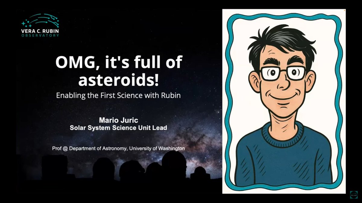 Asteroid Institute, a program of B612 (@b612foundation) on Twitter photo Behind the headlines and celebrations, it’s the grit, code, and countless cups of coffee that power <a href="/VRubinObs/">NSF-DOE Rubin Observatory</a>. <a href="/mjuric/">Mario Juric</a> gave an update on Rubin's #asteroid discoveries at the Rubin Community Workshop with a nod to #AsteroidInstitute’s role in the process. bit.ly/4moEWRC Behind the headlines and celebrations, it’s the grit, code, and countless cups of coffee that power <a href="/VRubinObs/">NSF-DOE Rubin Observatory</a>. <a href="/mjuric/">Mario Juric</a> gave an update on Rubin's #asteroid discoveries at the Rubin Community Workshop with a nod to #AsteroidInstitute’s role in the process. bit.ly/4moEWRC
