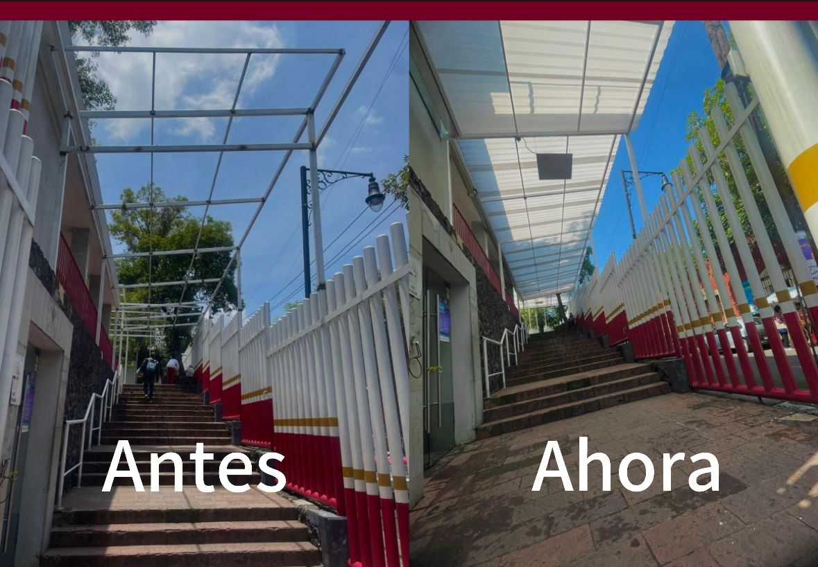 IsssteZonaSur's tweet photo. 📍En la CMF Tlalpan renovamos el techo del pasillo exterior gracias a la gestión de la Subdelegación de Administración Zona Sur.
Un paso más para garantizar un #TratoDigno en espacios seguros y funcionales para nuestras y nuestros derechohabientes.#ISSSTEZonaSur https://t.co/ZwRghfSRrL