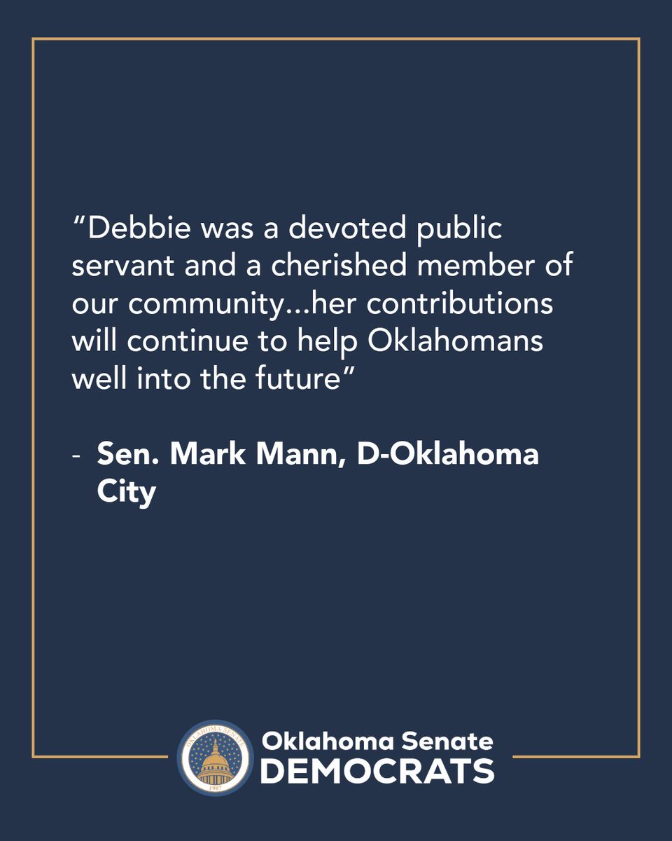 Oklahoma Senate Democrats tweet media