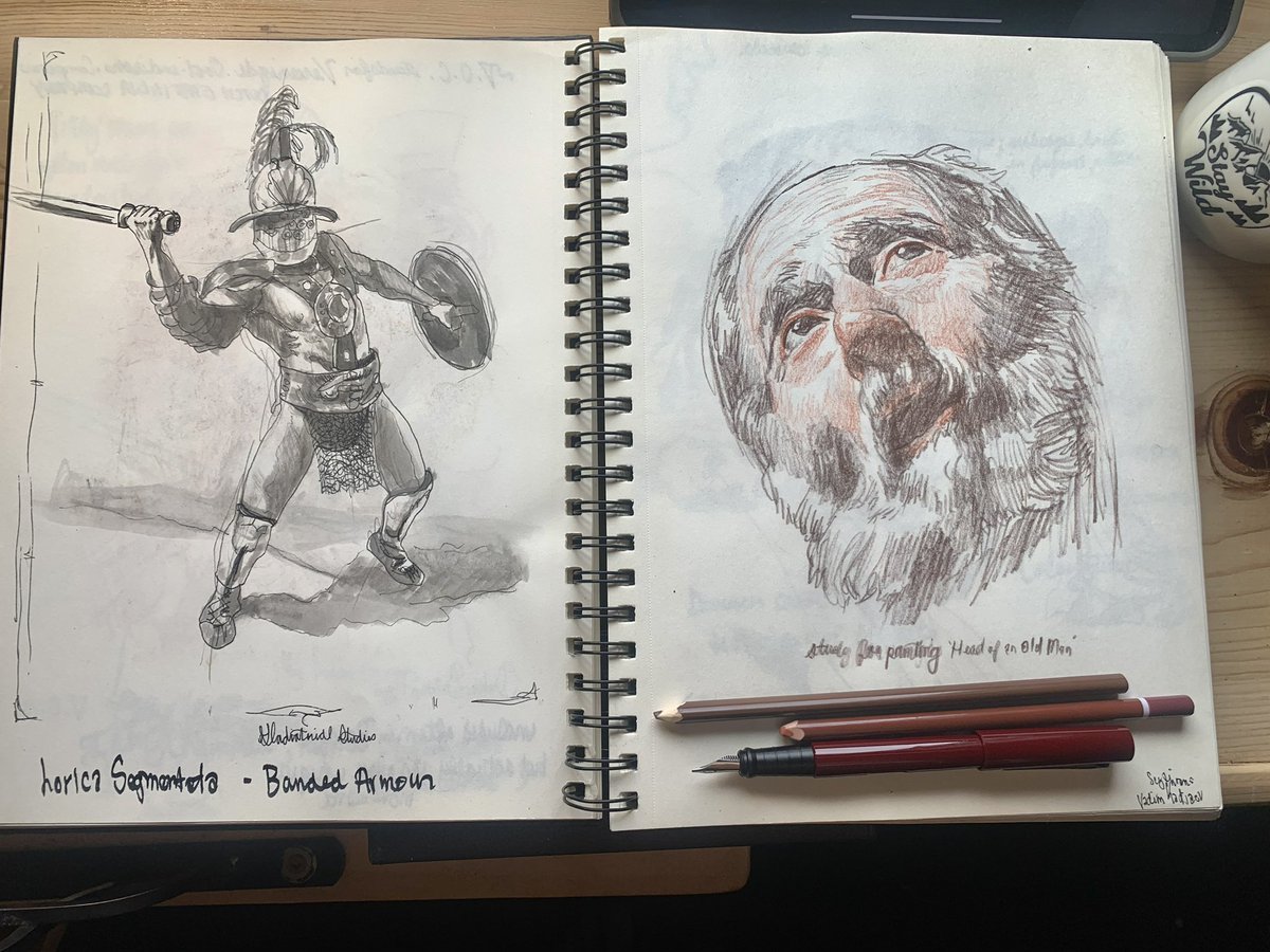 Colin Alexander (@colin_alex35207) on Twitter photo Classical studies and coffee, with a side of armour. Classical studies and coffee, with a side of armour.