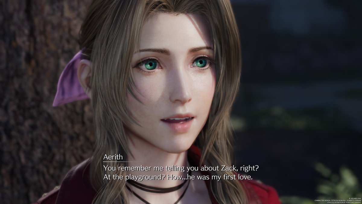 Se also the Japanese translation of the dialogue in the church. All the moreso it's clear that Aerith herself realises that she's been trying to force a Cloud shaped block into the Zack shaped hole in her heart, but it just doesn't fit. She likes many things, but love? Only Zack.