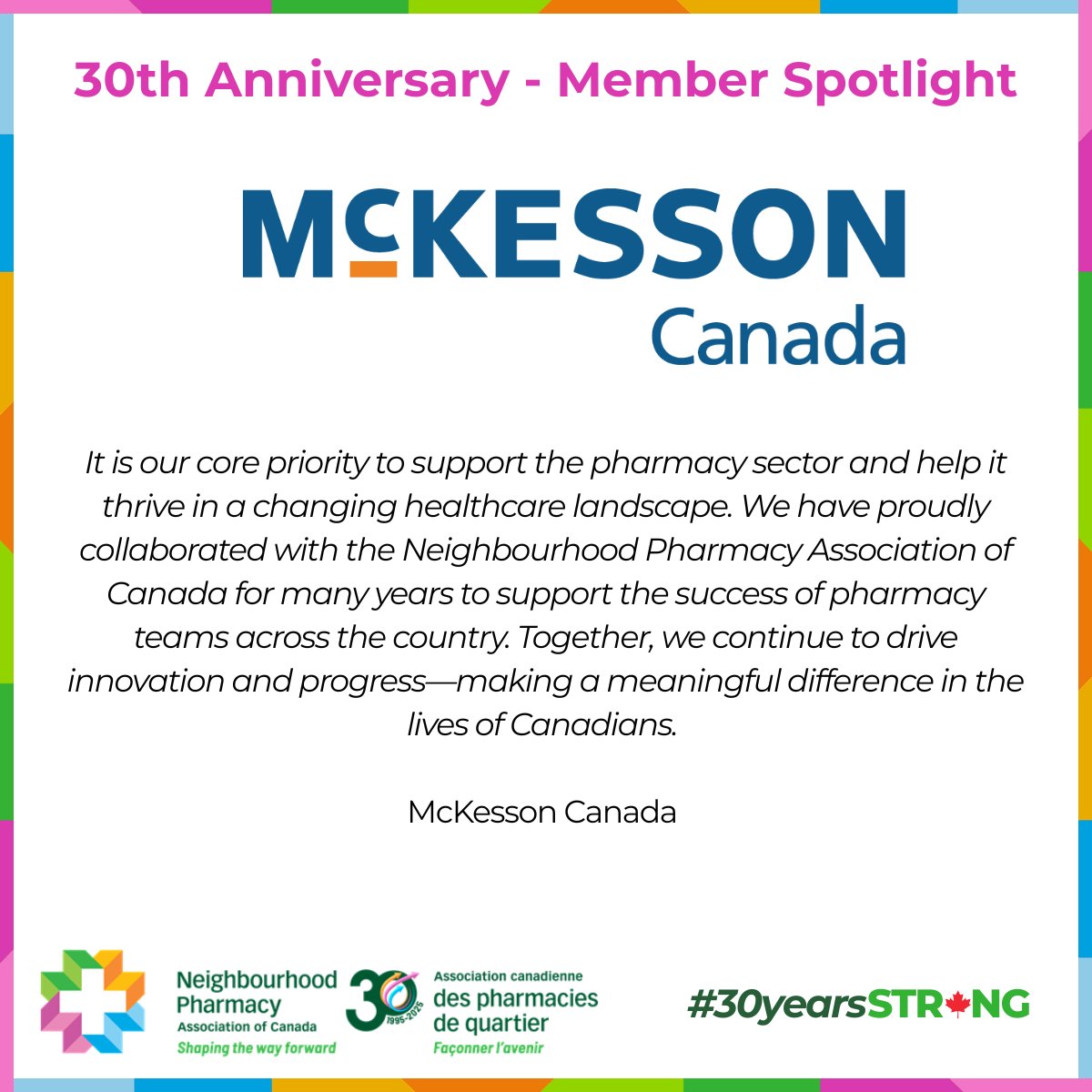 Neighbourhood Pharmacy Association of Canada tweet media