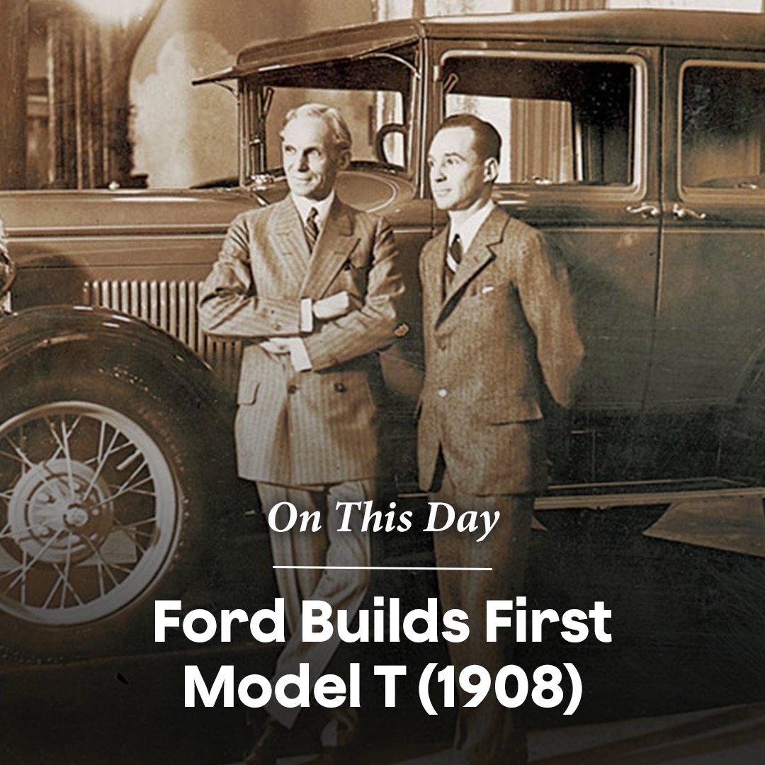 The #automobile changed the way people lived, and it all began with the Model T. #OTD in 1908, #HenryFord built his first #ModelT car, launching a new era of innovation. Read more in our #Automobile article, which helps students dive into this moment 🚗 online.kidsdiscover.com/unit/invention…