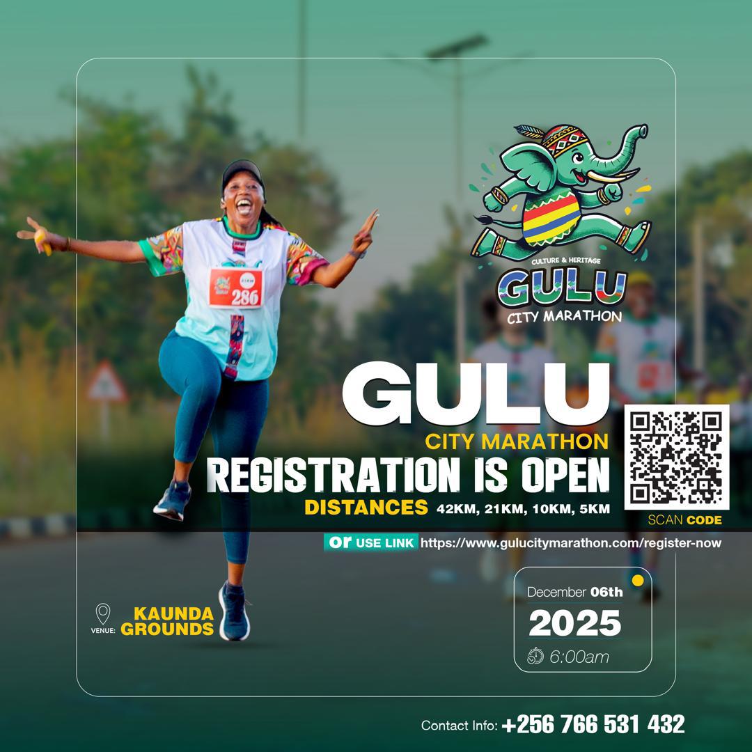 justdiana01's tweet photo. #TheGuluCityMarathon
Don't miss out on 6th December 2025
Can't wait to see y'all
For bookings, click the link below
👇#BeInIt #GuluCityMarathon2025 https://t.co/8A47bjM3BV