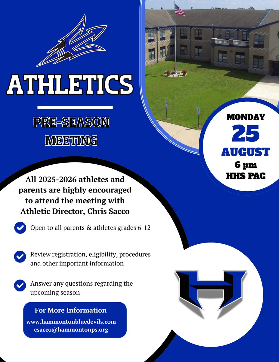 Hammonton Blue Devils Athletics tweet media