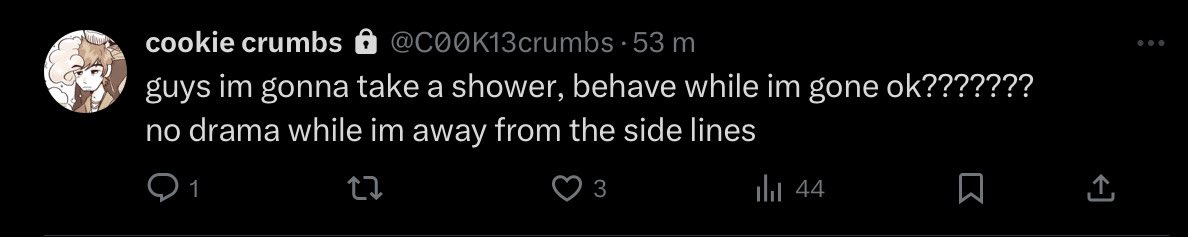 so guys with this i also meant that the guys themselves dont get involved 😭😭😭
