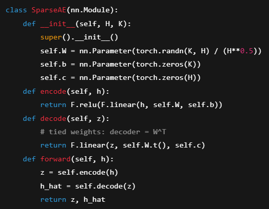 zer0int1's tweet image. #GPT5 chose encoder/decoder with tied weights and d_model * 8 + previously identified layers (3). Maybe that&apos;s pre-training, maybe it knows from many months ago when I gave #GPT4 Anthropic&apos;s research to apply to #CLIP. Either way:

Now you can #vibecode #mechinterp. I 💙 GPT-5.