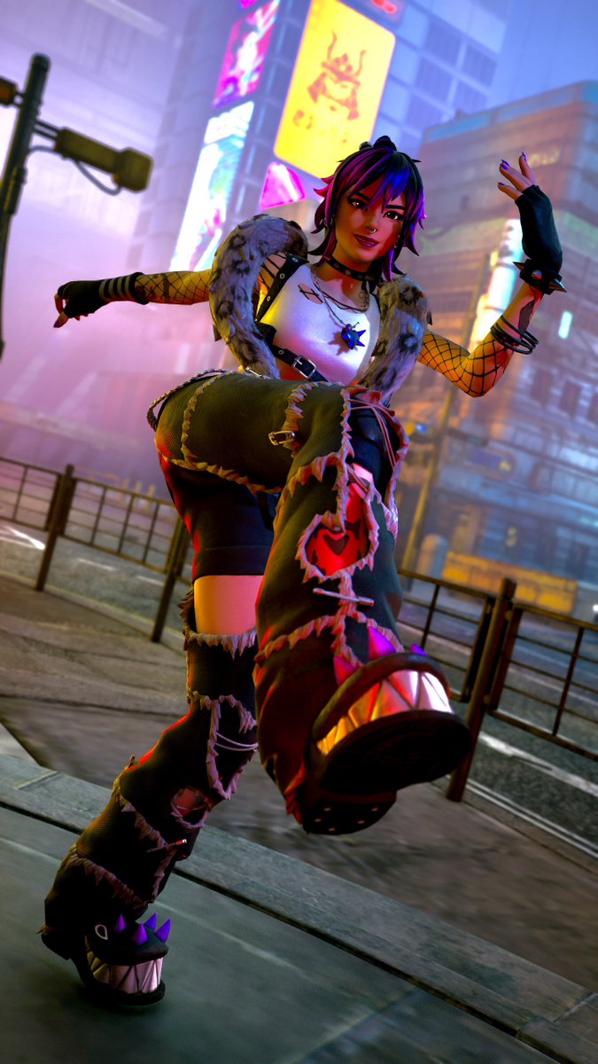 discovenus_'s tweet image. Punk Princess Phaedra ✨💜 #Fortography