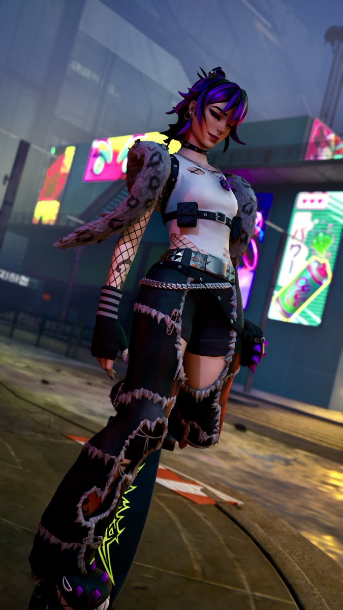 discovenus_'s tweet image. Punk Princess Phaedra ✨💜 #Fortography